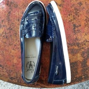 Cole Haan "boat" shoes.